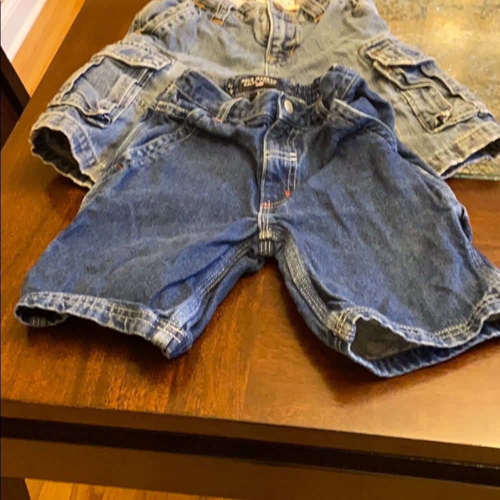 Boys denim shorts size 5
